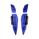 Pedais De Alumínio Para Motocicleta Yamaha XMAX 300 2020-2023, Pedais Frontais E Traseiros