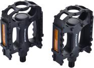 Pedais de bicicleta ZONKIE Plastic MTB 9/16 polegadas