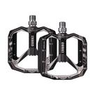 Pedais planos de mountain bike corki Cycles extra grandes pretos