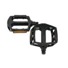 Pedal Aluminio Plataforma Rosca Grossa 9/16 Mtb Preto