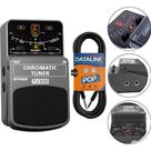 Pedal Behringer Guitarra Chromatic Tuner Tu300 + Cabo Pedal Behringer Guitarra Chromatic Tuner Tu300 + Cabo