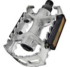 Pedal Bicicleta Mtb Alumínio Polido 1/2 Fino Ou 9/16 Grosso