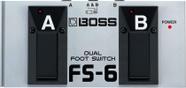 Pedal BOSS FS-6 - Interruptor Estéreo Duplo (Momentâneo/Trava) Pedal BOSS FS-6 - Interruptor Estéreo Duplo (Momentâneo/Trava)