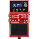 Pedal Boss RC5 Loop Station Avançados para Guitarra Vermelho