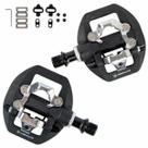 Pedal Clip Absolute Dual Preto Mtb Com Tacos