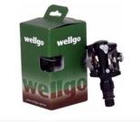 Pedal clip bicicleta mtb aluminio 919 preto 9/16 wellgo Pedal clip bicicleta mtb aluminio 919 preto 9/16 wellgo
