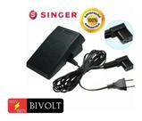 Pedal Controlador De Velocidade Eletrônico Singer Bivolt Pedal Controlador De Velocidade Eletrônico Singer Bivolt