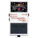 Pedal de Afinador Cromático BOSS TU-3 com Bypass para Guitarra e Baixo Pedal de Afinador Cromático BOSS TU-3 com Bypass para Guitarra e Baixo