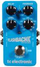 Pedal de atraso TC Electronic FLASHBACK 2 DELAY com pedal MASH