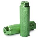 Pedal de bicicleta Vuwuma Amotor Bike Pegs em liga de alumínio verde