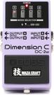 Pedal de Chorus BOSS DC-2W Waza Craft - Dimensões C