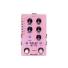 Pedal de Delay Mooer D7 X2 M722 para Guitarra 14 Tipos de Delay Stereo Tap Tempo Função Trail Save Presets True Bypass Interface USB Compacto 9V DC