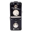 Pedal de efeito Looper KLIQ Super-Looper Micro para guitarra e baixo