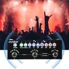 Pedal de Efeito Para Guitarra Elétrica Pedaleira Portátil Cuvave Chorus, Phase Shift, Delay, Reverb e IR