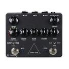 Pedal de estação de trabalho Keeley Dark Side Fuzz Mod Black KDark