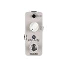 Pedal de Fuzz Mooer Grey Faze MGFF Som Vintage Controles Volume e Fuzz Carcaça Metálica Compacta True Bypass Alimentação 9V DC