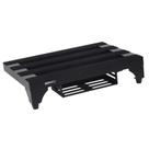 Pedal de guitarra GOKKO Aluminium Aluminium Alloy 35 x 28 cm com fonte de alimentação