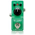Pedal de guitarra Ibanez Tube Screamer Mini com Overdrive, Tom e Nível