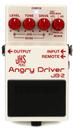 Pedal de overdrive BOSS JB-2 Angry Driver com driver BD-2 Blues