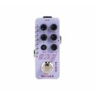 Pedal de Reverb Mooer R7 para Guitarra New Micro Series 7 Tipos Room Hall Church Cave Plate Spring Mod High Low Cut Pre Delay Trail On Off 9V