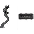 Pedal do acelerador Fiat Fiorino 2013 a 2024 HELLA