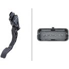 Pedal do acelerador Peugeot 208 2013 a 2023 HELLA