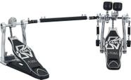 Pedal Duplo Tama HP30TW Standard Twin Pedal com Sistema de Polia Power Glide e batedor 2 faces