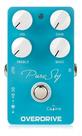 Pedal Efeito Para Guitarra Elétrica Caline Pure Sky Overdrive Pedaleira 9V Dc Verdrive Azul Portátil