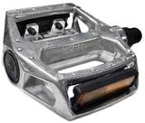 Pedal Feimin FP-965 plataforma rosca fina alumínio polido