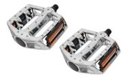 Pedal Feimin FP-965 plataforma rosca grossa alumínio polido