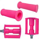 Pedal Mirim Rosca Fina Mais Punho Para Bicicletas do Aro16