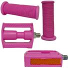 Pedal Mirim Rosca Fina Mais Punho Para Bicicletas do Aro16