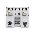 Pedal Mooer Twin Reecho Pro Delay 6 Modos Digital Analog Real Tape Tube Galaxy Loop 20s Tap Tempo 9V DC