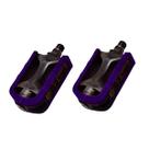 Pedal Mtb 1/2 Export Bicolor Preto com Violeta