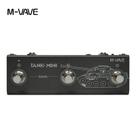 Pedal Multiefeitos MVAVE Tank Mini para Guitarra e Baixo Edição de Tons, 6 Módulos e Predefinições Profissionais
