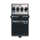 Pedal para Guitarra Boss ML-2 com Efeito Metal Core de Distorção