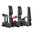 Pedal PC Simsonn PRO PLUS P3 Preto Acelerador, Freio, Embreagem Pedal Load Cell Volante PC Cockpit