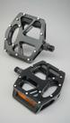 Pedal Plataforma Alumínio Rosca Grossa 9/16 Preto