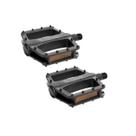 Pedal Plataforma Free Sport 9/16 Plástico Preto Sem esferas
