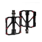 Pedal Plataforma Promend PD-M86C Alumínio/Carbono 9/16 com 3 Rolamentos Leve e Resistente