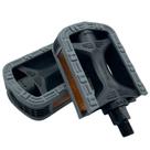 Pedal Stark Rosca Fina Bike Bicicleta Plataforma Cinza