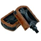Pedal Stark Rosca Fina Bike Bicicleta Plataforma Marrom