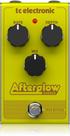 Pedal TC ELETRONIC AFTERGLOW