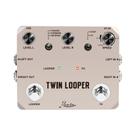 Pedal Twin Looper Para Guitarra Elétrica, 10 Minutos De Gravação, 11 Tipos, Desfazer E Refazer