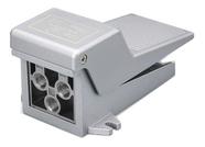 Pedal Válvula Pneumática Retorno Mola 5/2 Vias Rosca 1/4