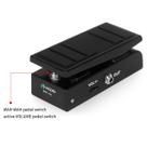 Pedal VEDO CP520 Wah e Volume True Bypass para Guitarra, Teclado e Baixo Controle Versáti