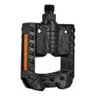 Pedal Wellgo dobrável F178 em plástico rosca grossa 9/16” preto