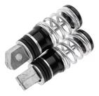 Pedaleira Aço Esportiva Mola todas Honda/Yamaha/Susuki