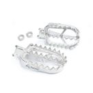 Pedaleira Aço Inox 4win Hunter Mini Moto Husqvarna Gas Gas Ktm 50/65/85/105
