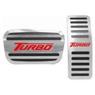 Pedaleira Aço Inox Chevrolet Tracker turbo 2020/... Automático
